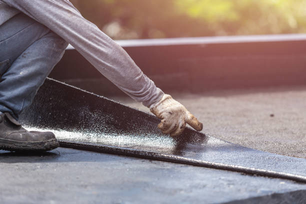 Professional Crawl Space Encapsulation technician working in Lakeville, NY